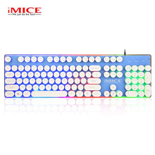 Load image into Gallery viewer, iMice Steam Punk Gaming Keyboard