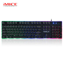 Load image into Gallery viewer, iMice Steam Punk Gaming Keyboard
