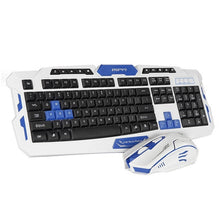 Load image into Gallery viewer, 2.4GHz Wireless Keyboard Gaming Keyboard Mouse