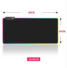 Load image into Gallery viewer, RGB Mouse Pad Gaming Mouse Pad